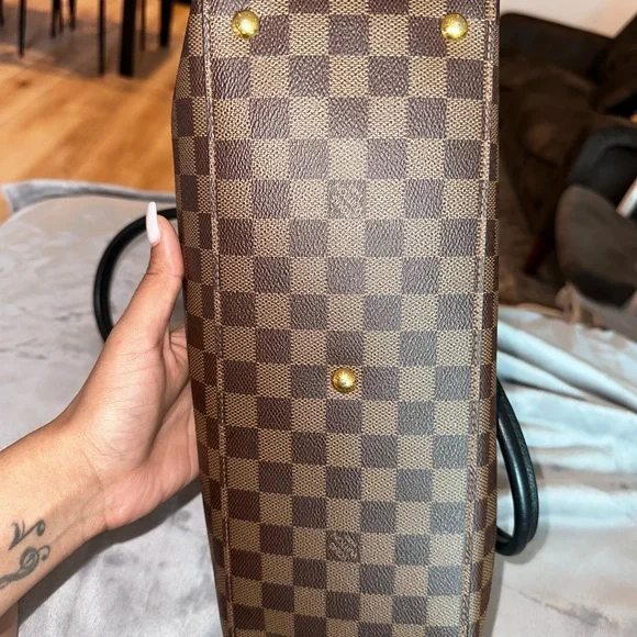 Louis Vuitton Riverside Damier Ebene Satchel Shoulder Bag - Picture 6 of 17